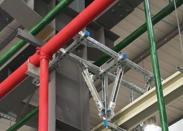 泰顺该抗震支架的整体式支吊架结构协调性好